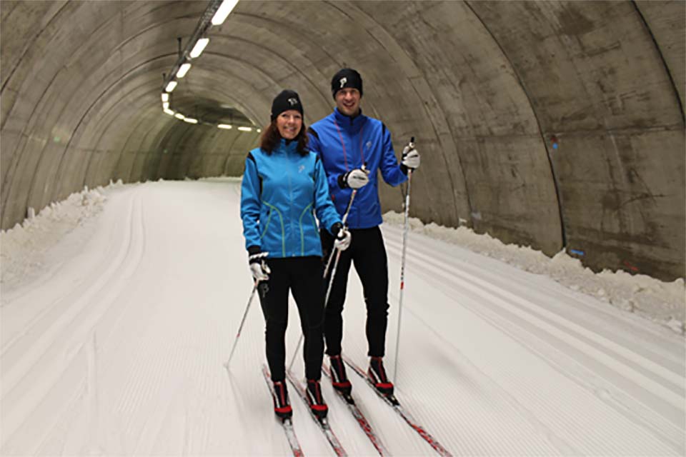 Torsby Sportcenter - Torsby Ski Tunnel, sveriges första skidtunnel